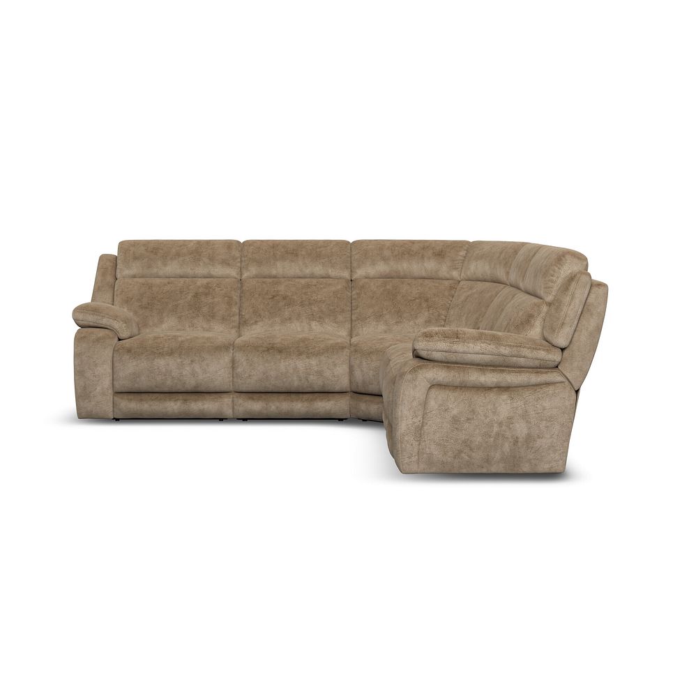 Emerson Large Corner Sofa in Dapple Taupe Fabric 2