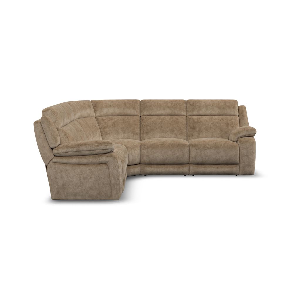 Emerson Large Corner Sofa in Dapple Taupe Fabric 4