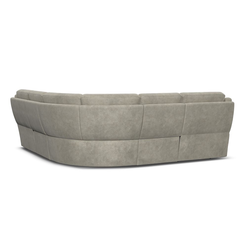 Emerson Large Corner Sofa in Miller Taupe Fabric 3