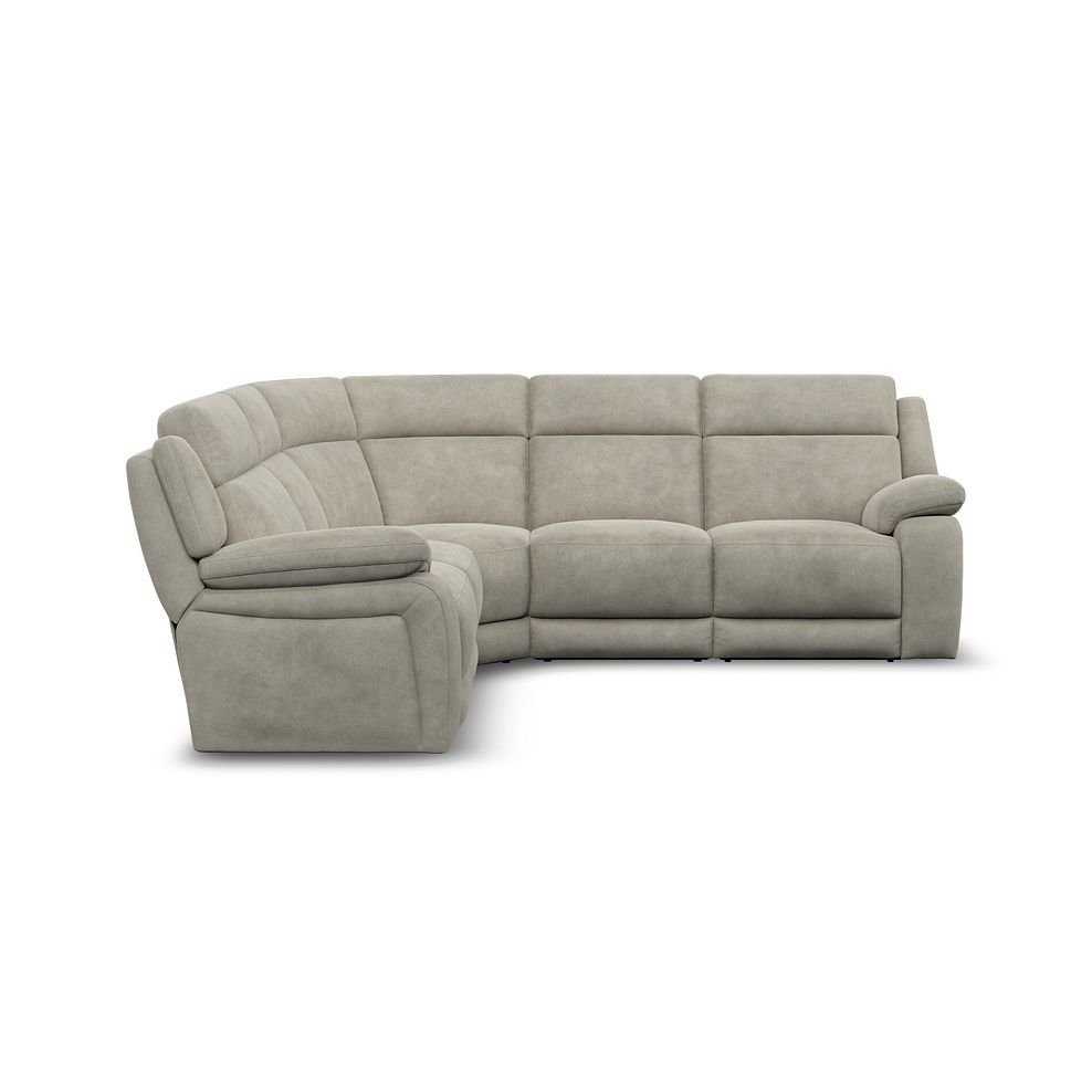 Emerson Large Corner Sofa in Miller Taupe Fabric 4
