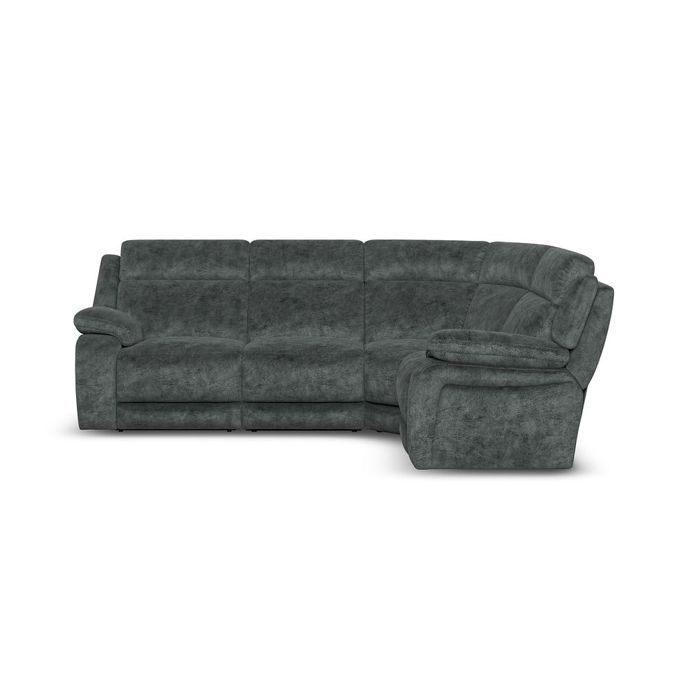 Emerson Left Hand Corner Sofa in Dapple Grey Fabric 2