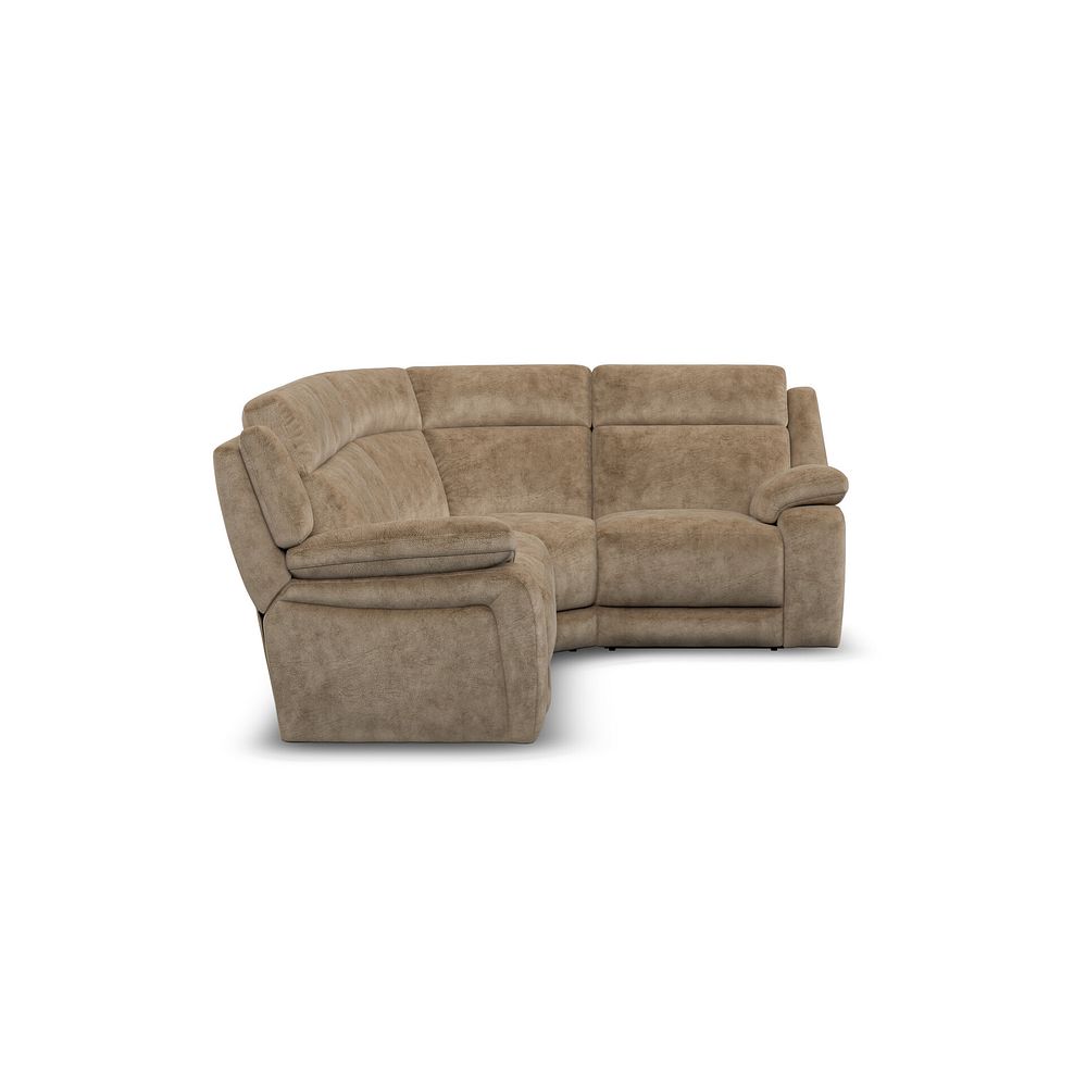 Emerson Left Hand Corner Sofa in Dapple Taupe Fabric 4