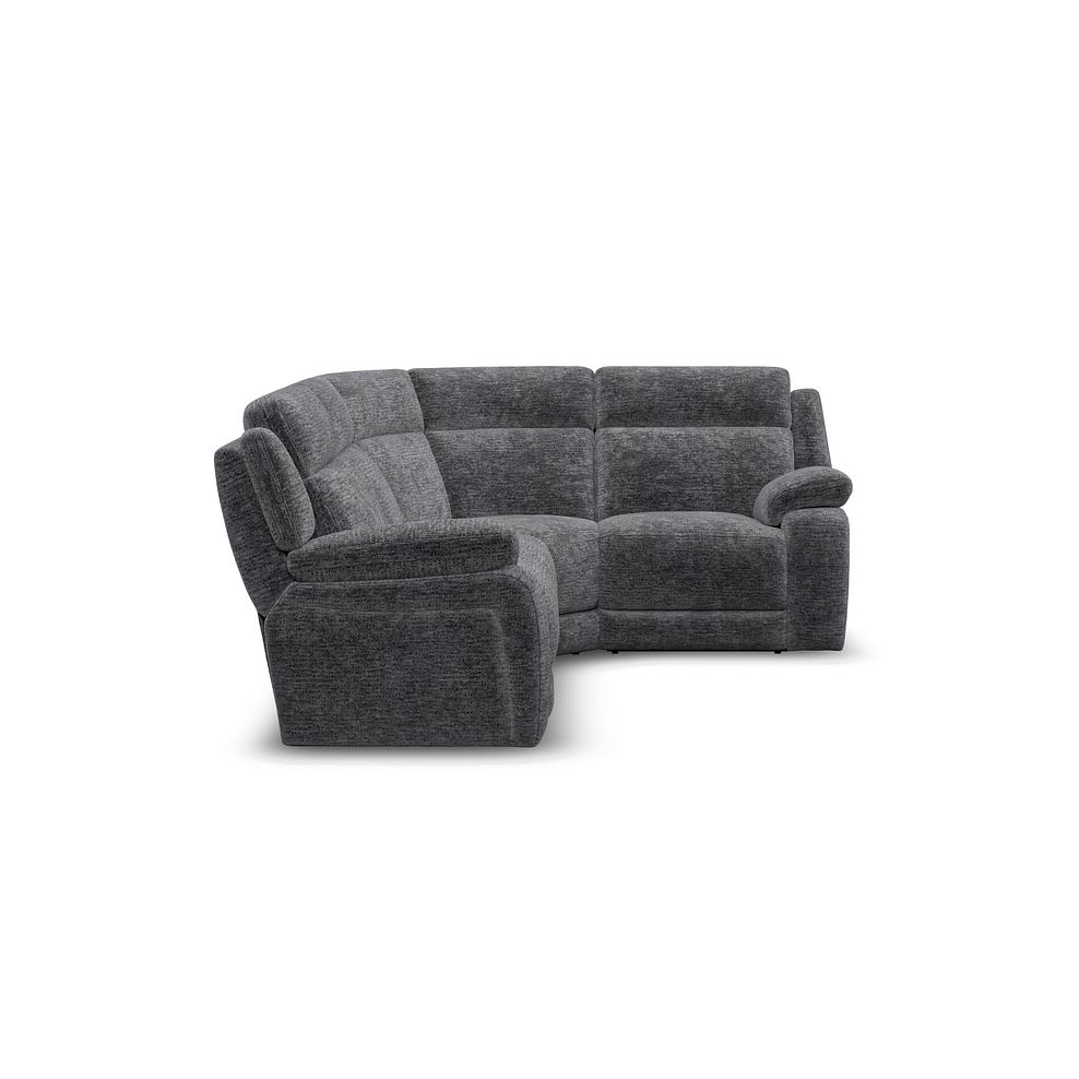 Emerson Left Hand Corner Sofa in Luxe Charcoal Fabric 4