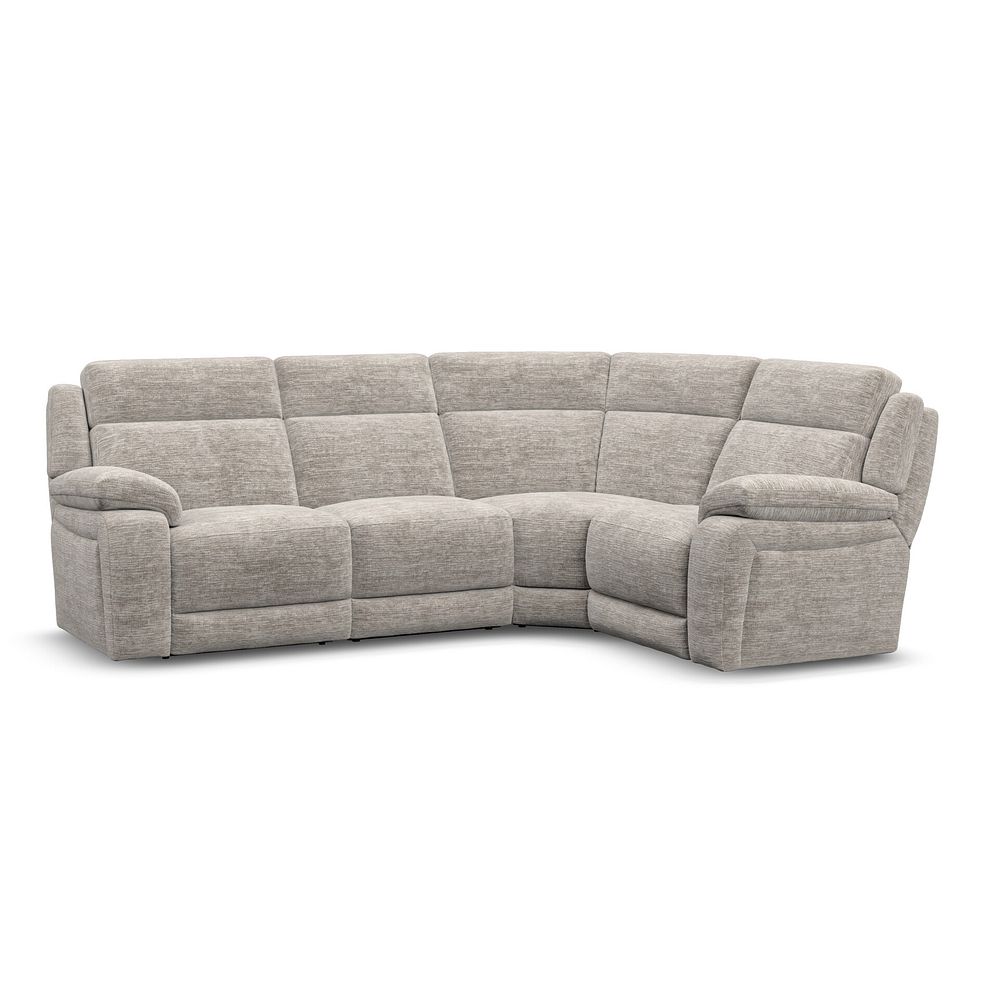 Emerson Left Hand Corner Sofa in Luxe Natural Fabric 1