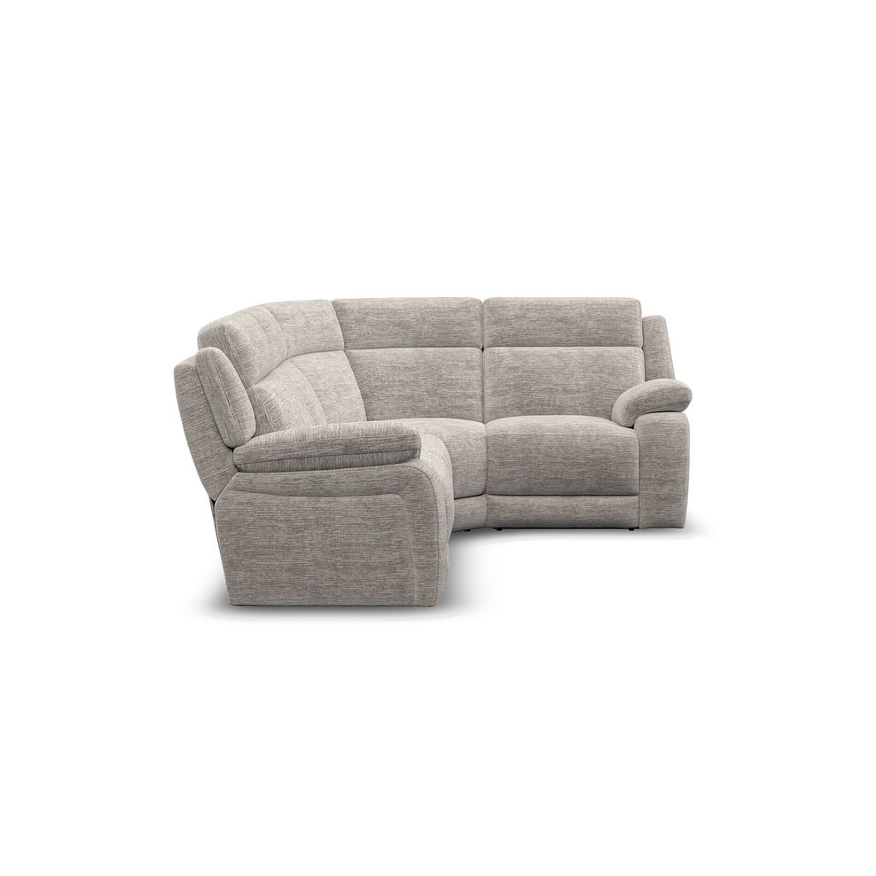 Emerson Left Hand Corner Sofa in Luxe Natural Fabric 4