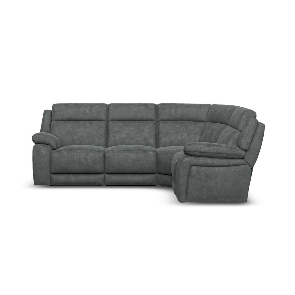 Emerson Left Hand Corner Sofa in Miller Grey Fabric 2