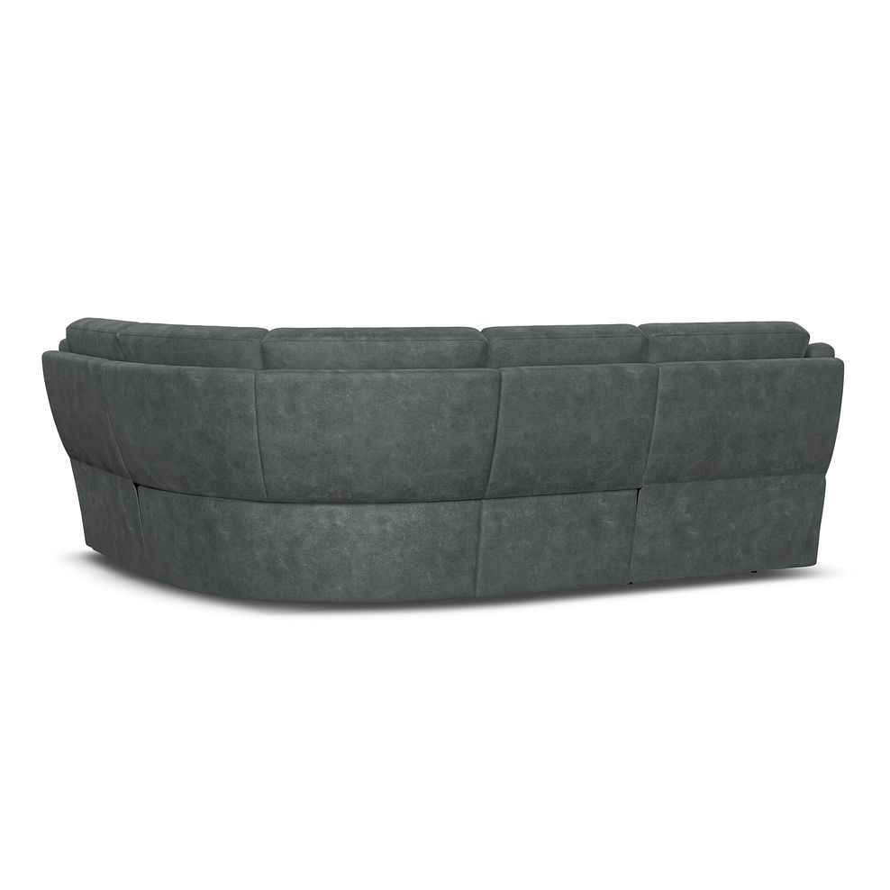 Emerson Left Hand Corner Sofa in Miller Grey Fabric 3