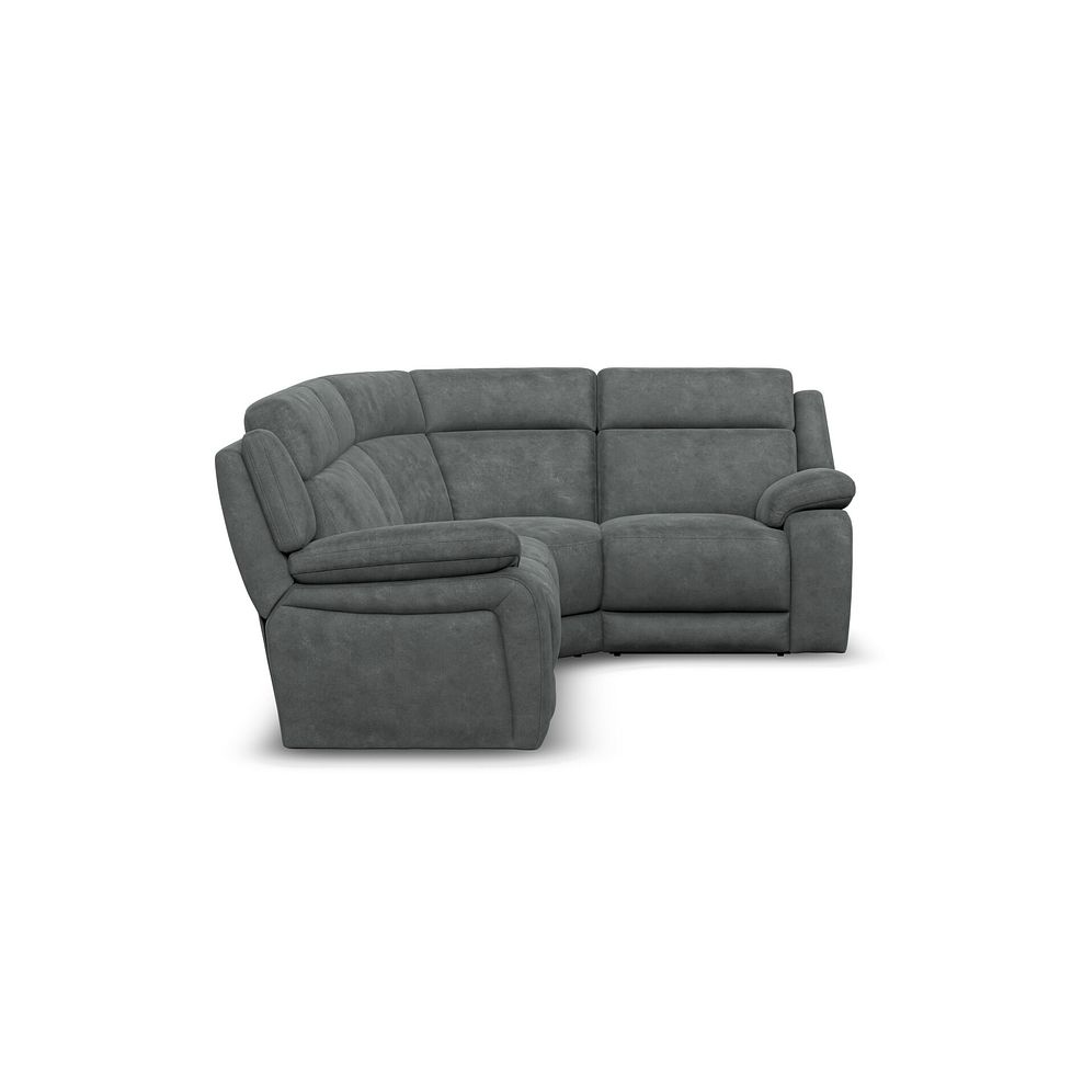 Emerson Left Hand Corner Sofa in Miller Grey Fabric 4