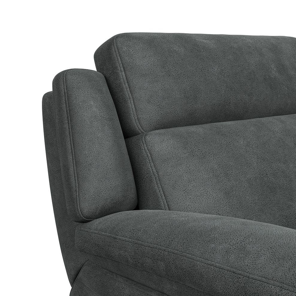 Emerson Left Hand Corner Sofa in Miller Grey Fabric 8