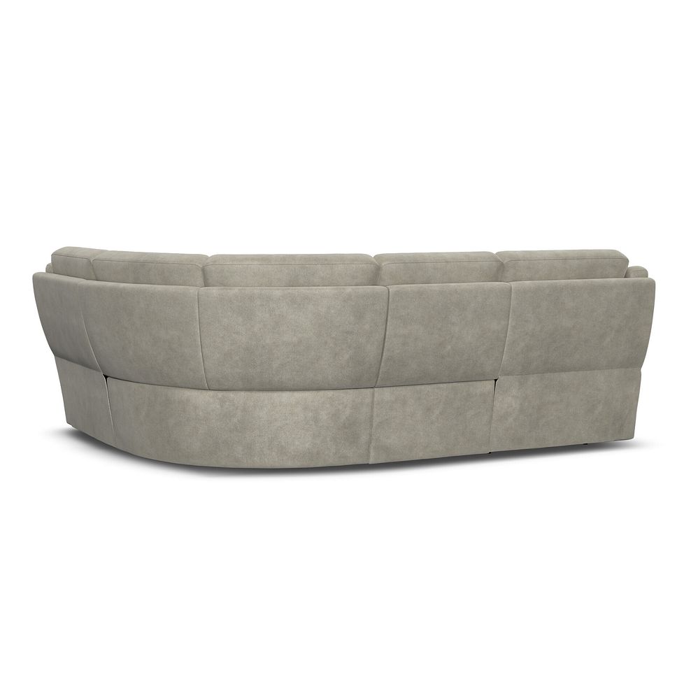 Emerson Left Hand Corner Sofa in Miller Taupe Fabric 3