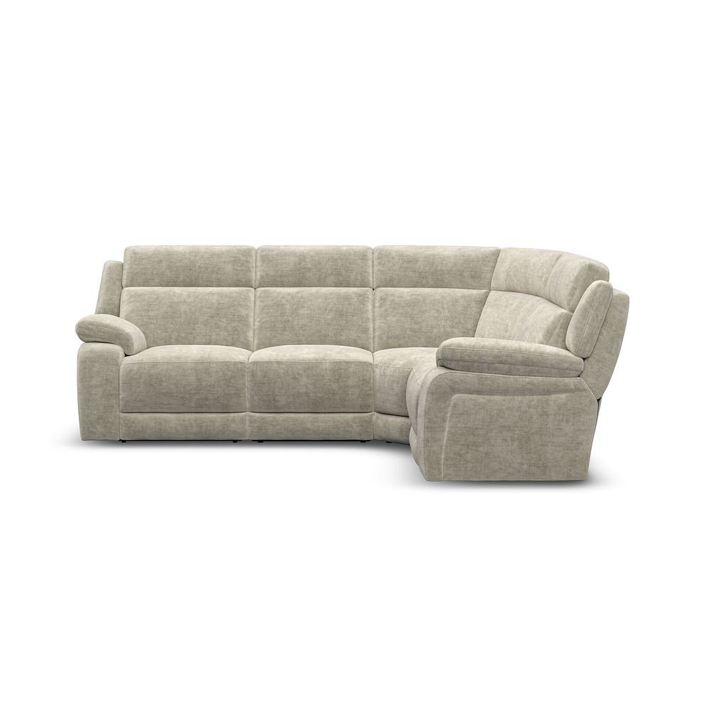 Emerson Left Hand Corner Sofa in Plush Beige Fabric 2