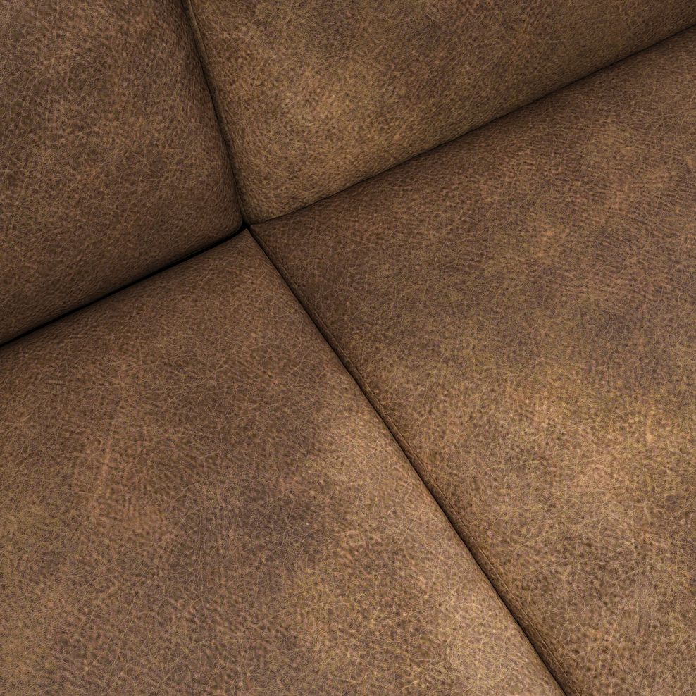 Emerson Left Hand Corner Sofa in Ranch Brown Fabric 9