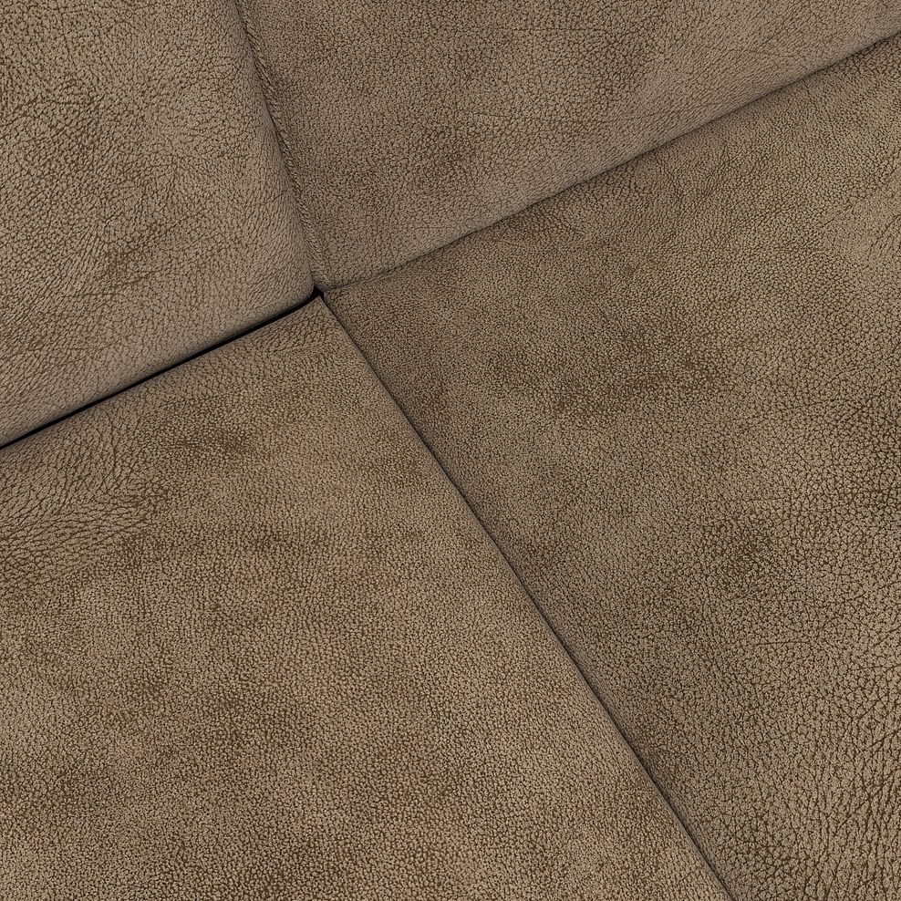 Emerson Right Hand Corner Electric Recliner Sofa in Dapple Taupe Fabric 14