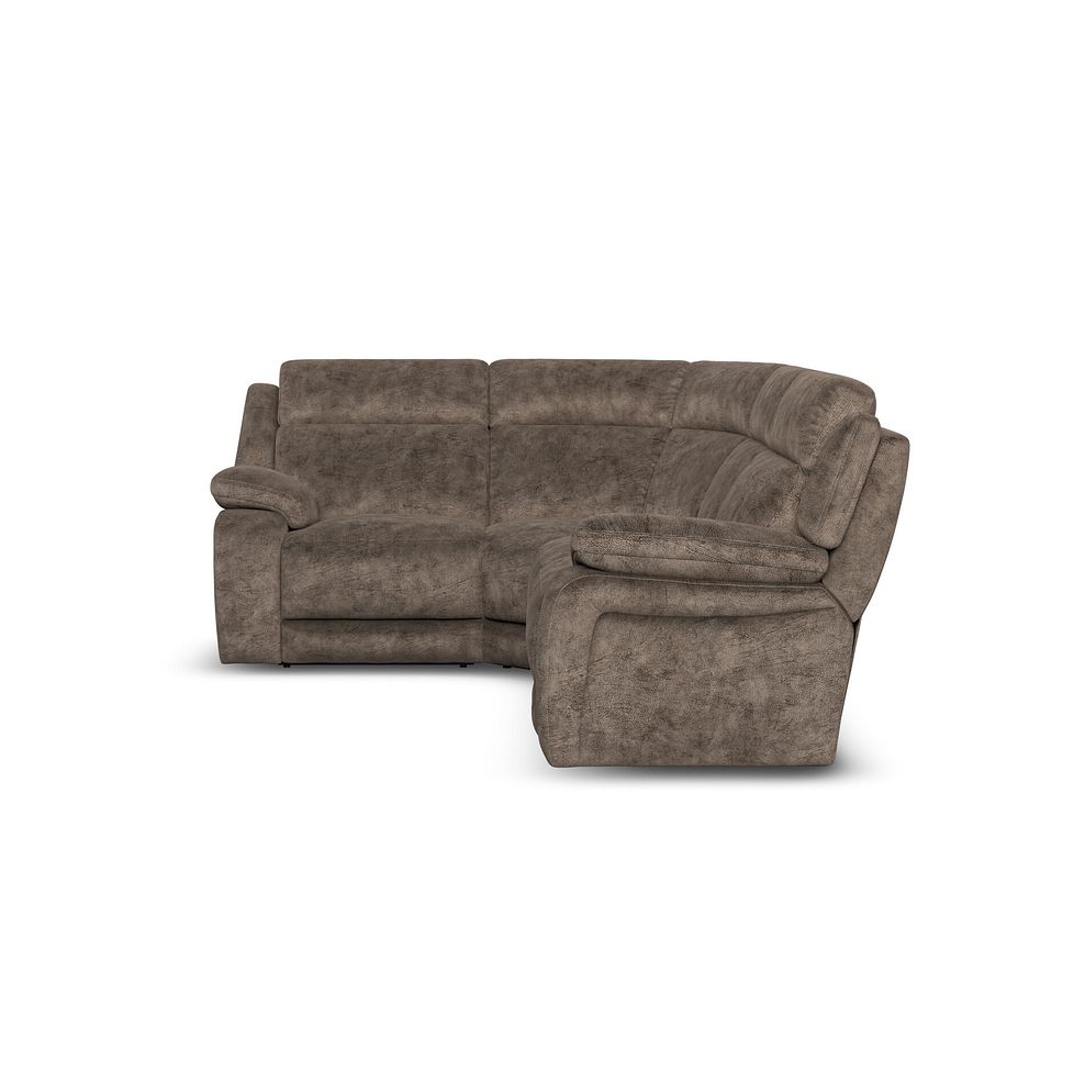 Emerson Right Hand Corner Sofa in Dapple Chocolate Fabric 2