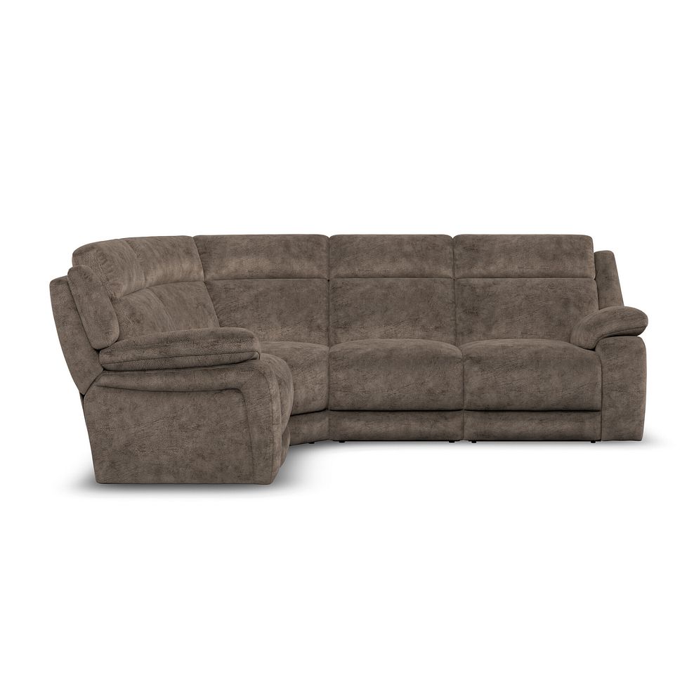 Emerson Right Hand Corner Sofa in Dapple Chocolate Fabric 4