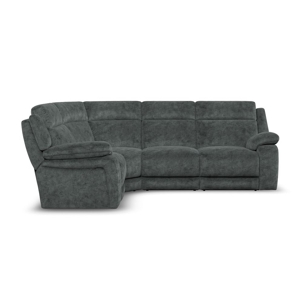 Emerson Right Hand Corner Sofa in Dapple Grey Fabric 4