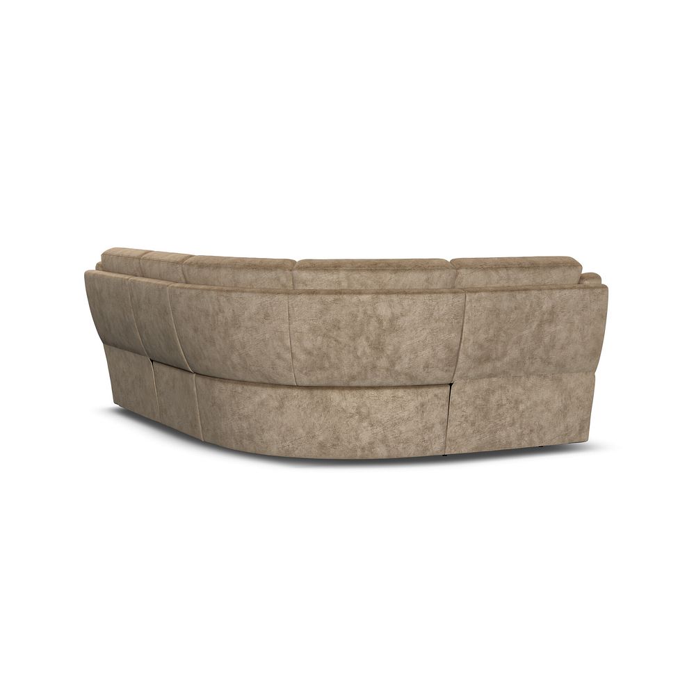 Emerson Right Hand Corner Sofa in Dapple Taupe Fabric 3