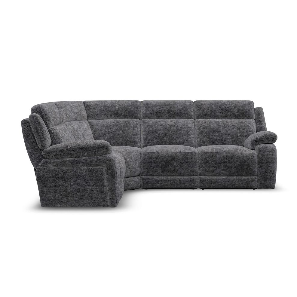 Emerson Right Hand Corner Sofa in Luxe Charcoal Fabric 4