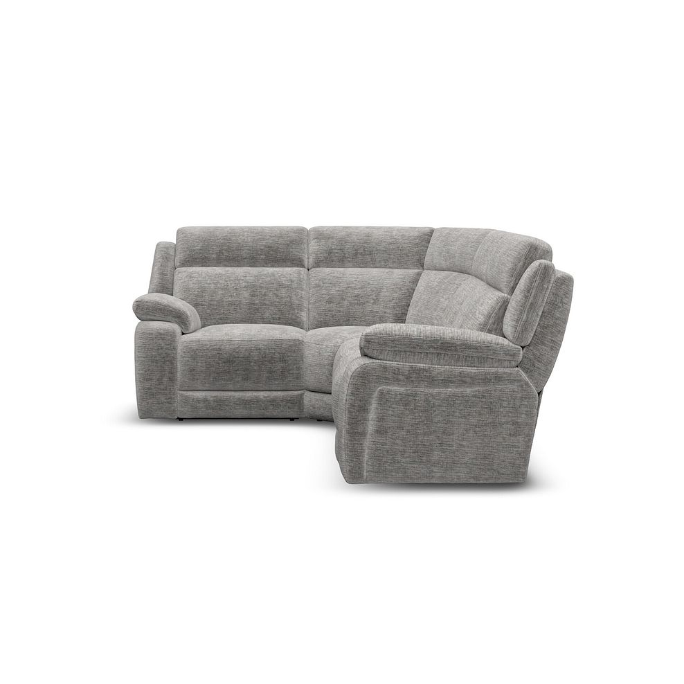 Emerson Right Hand Corner Sofa in Luxe Grey Fabric 2