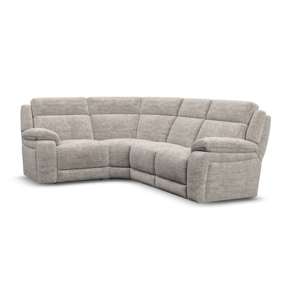 Emerson Right Hand Corner Sofa in Luxe Natural Fabric 1