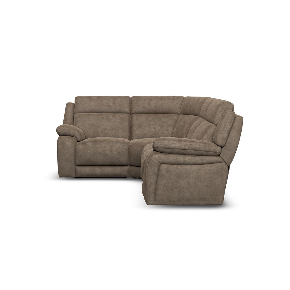 Emerson Right Hand Corner Sofa in Miller Earth Brown Fabric 2