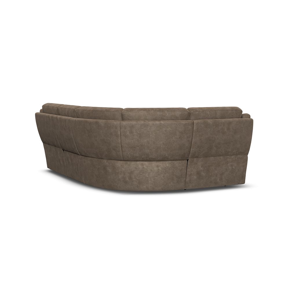 Emerson Right Hand Corner Sofa in Miller Earth Brown Fabric 3
