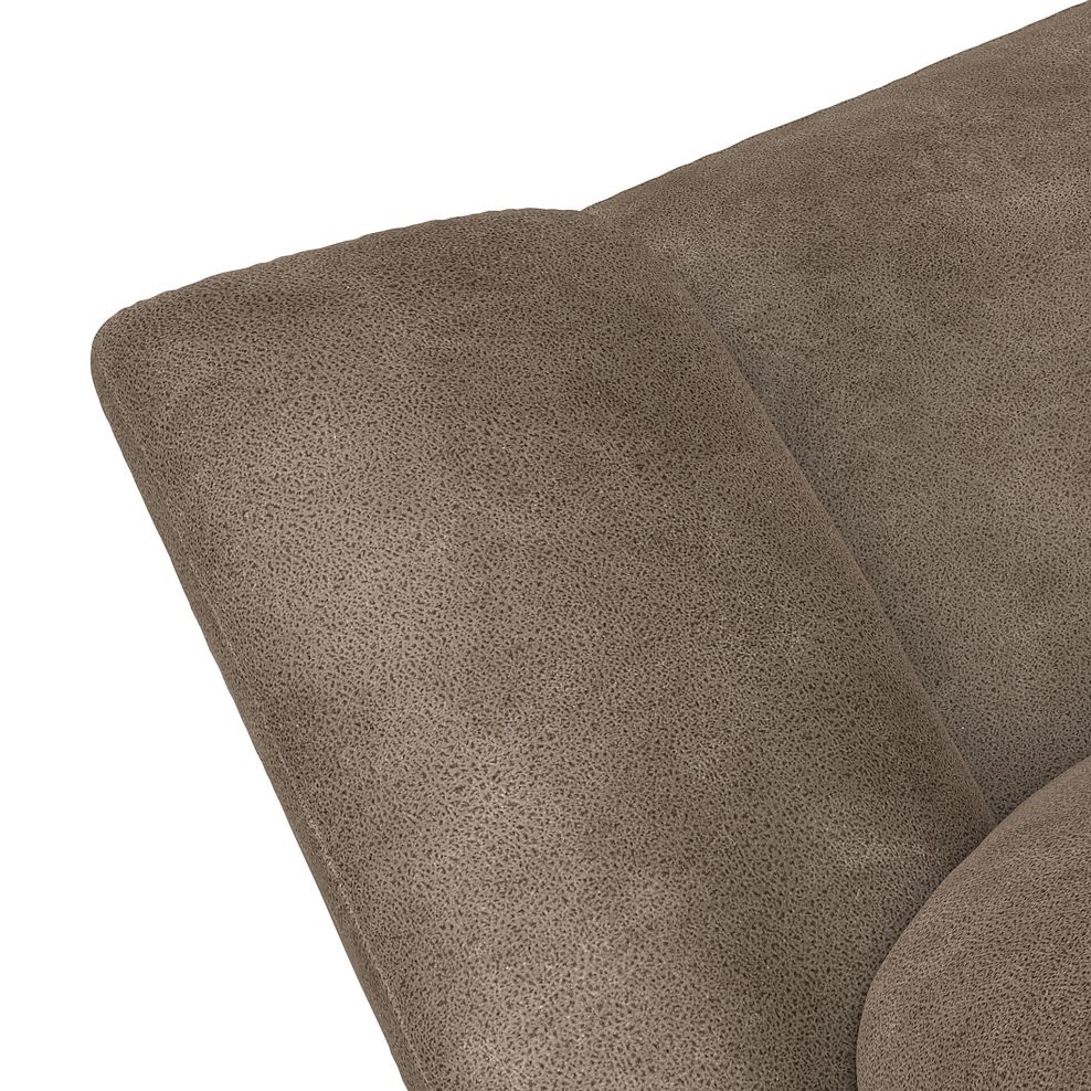 Emerson Right Hand Corner Sofa in Miller Earth Brown Fabric 5