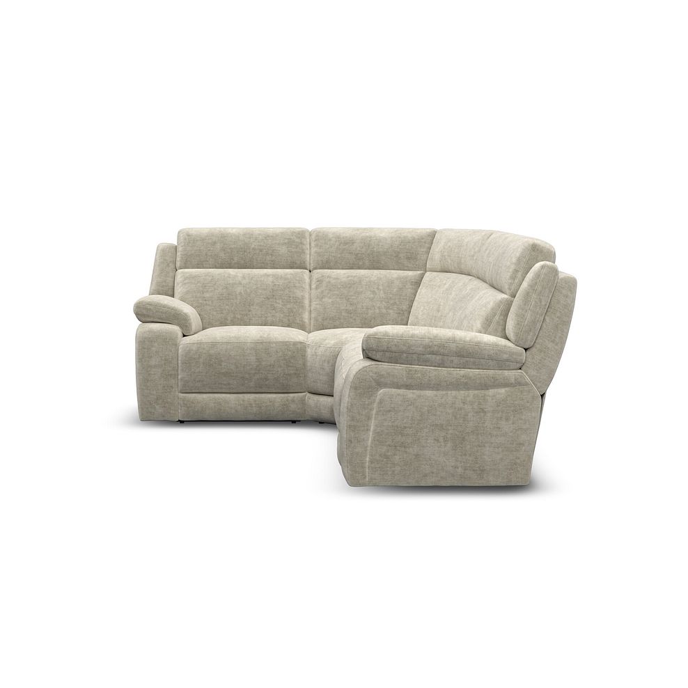 Emerson Right Hand Corner Sofa in Plush Beige Fabric 2