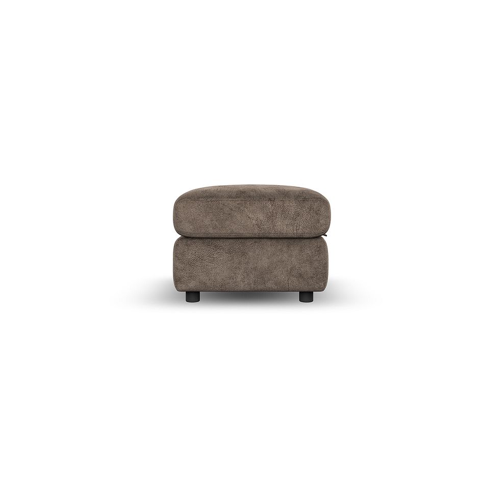 Emerson Storage Footstool in Dapple Chocolate Fabric 5