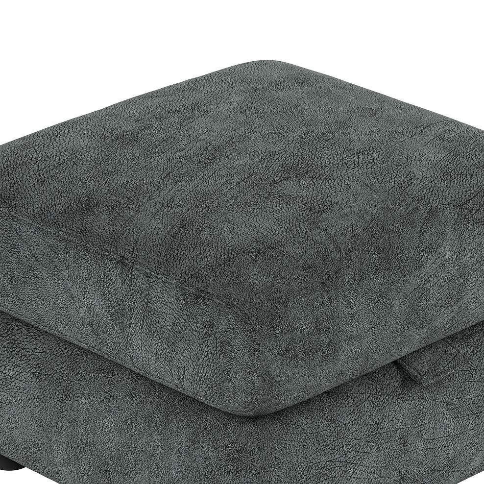 Emerson Storage Footstool in Dapple Grey Fabric 7