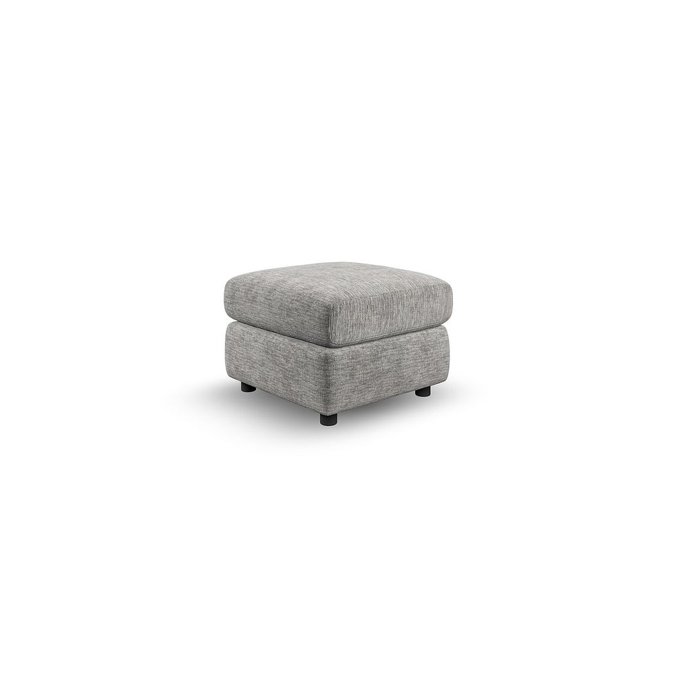 Emerson Storage Footstool in Luxe Grey Fabric 4