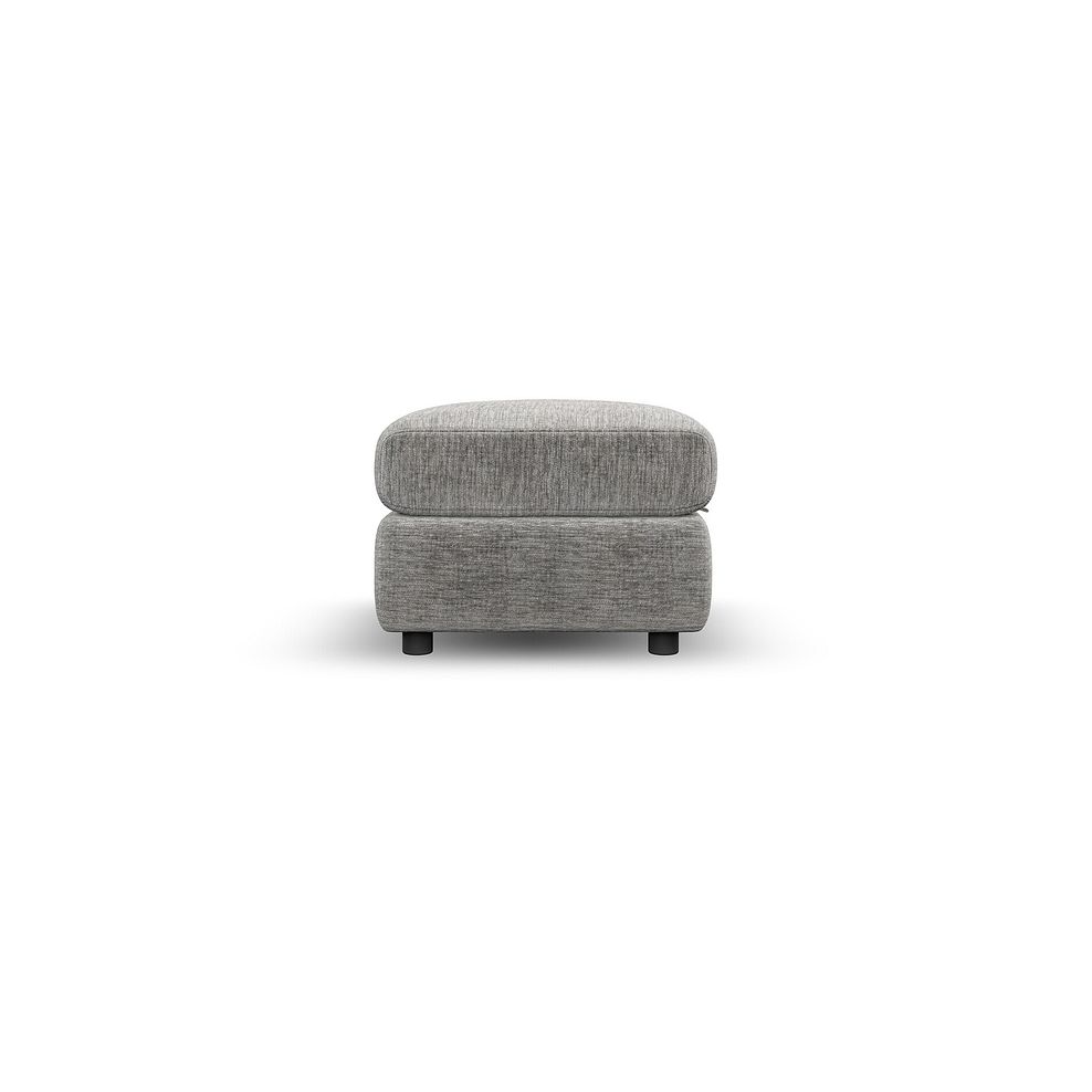 Emerson Storage Footstool in Luxe Grey Fabric 5