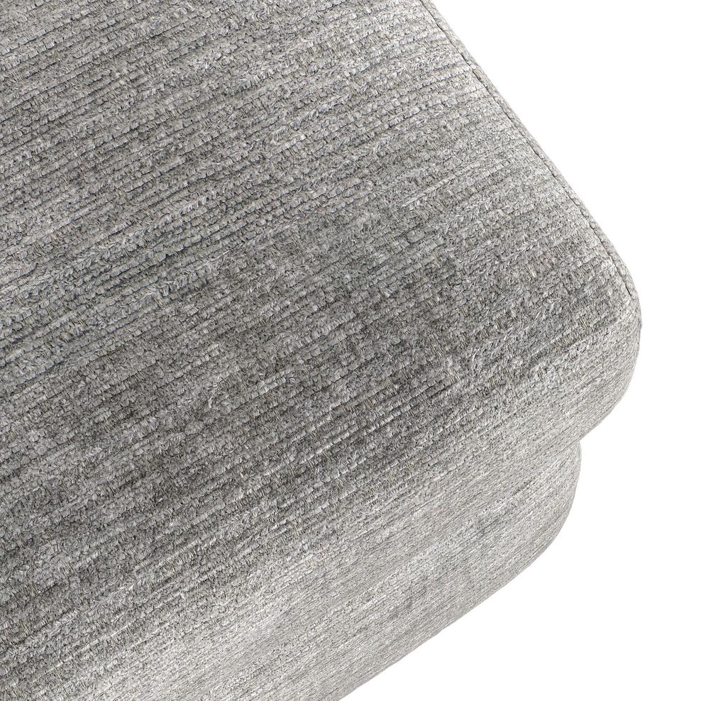 Emerson Storage Footstool in Luxe Grey Fabric 6
