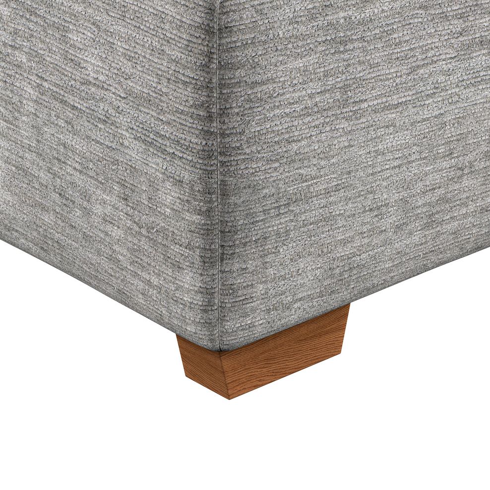 Emerson Storage Footstool in Luxe Grey Fabric 8