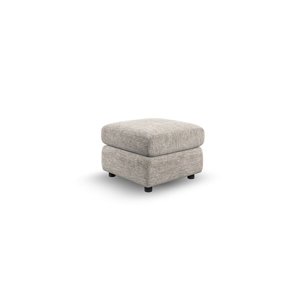 Emerson Storage Footstool in Luxe Natural Fabric 4