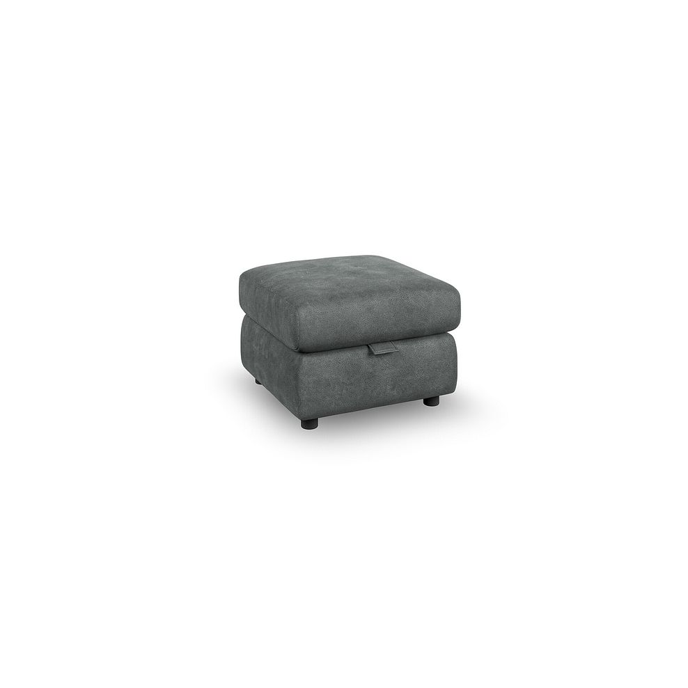 Emerson Storage Footstool in Miller Grey Fabric 1