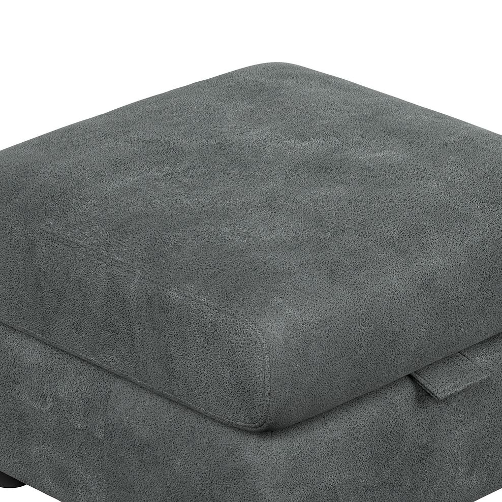 Emerson Storage Footstool in Miller Grey Fabric 7