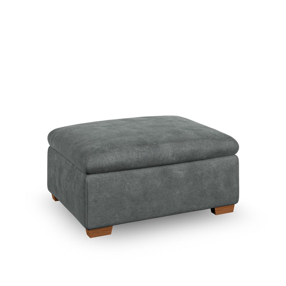 Emerson Storage Footstool in Miller Grey Fabric 1