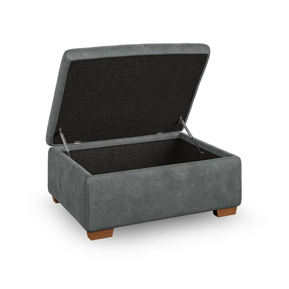 Emerson Storage Footstool in Miller Grey Fabric 2