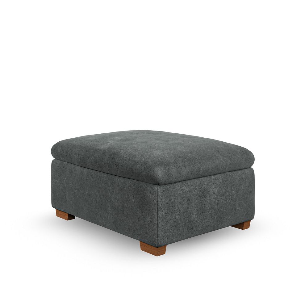 Emerson Storage Footstool in Miller Grey Fabric 4