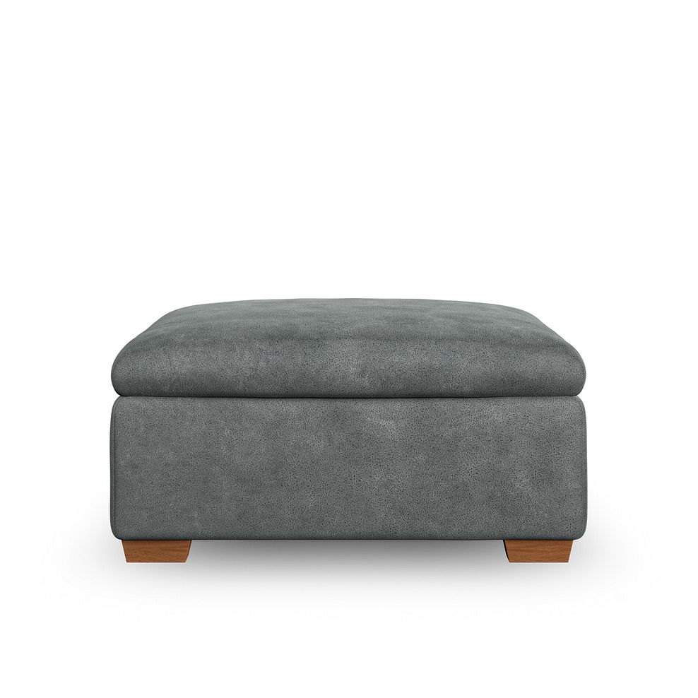 Emerson Storage Footstool in Miller Grey Fabric 3