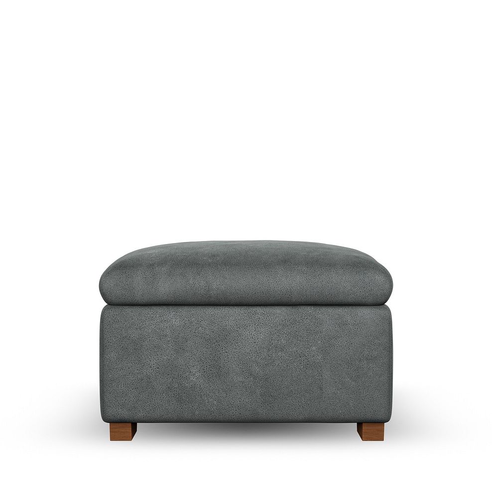 Emerson Storage Footstool in Miller Grey Fabric 5