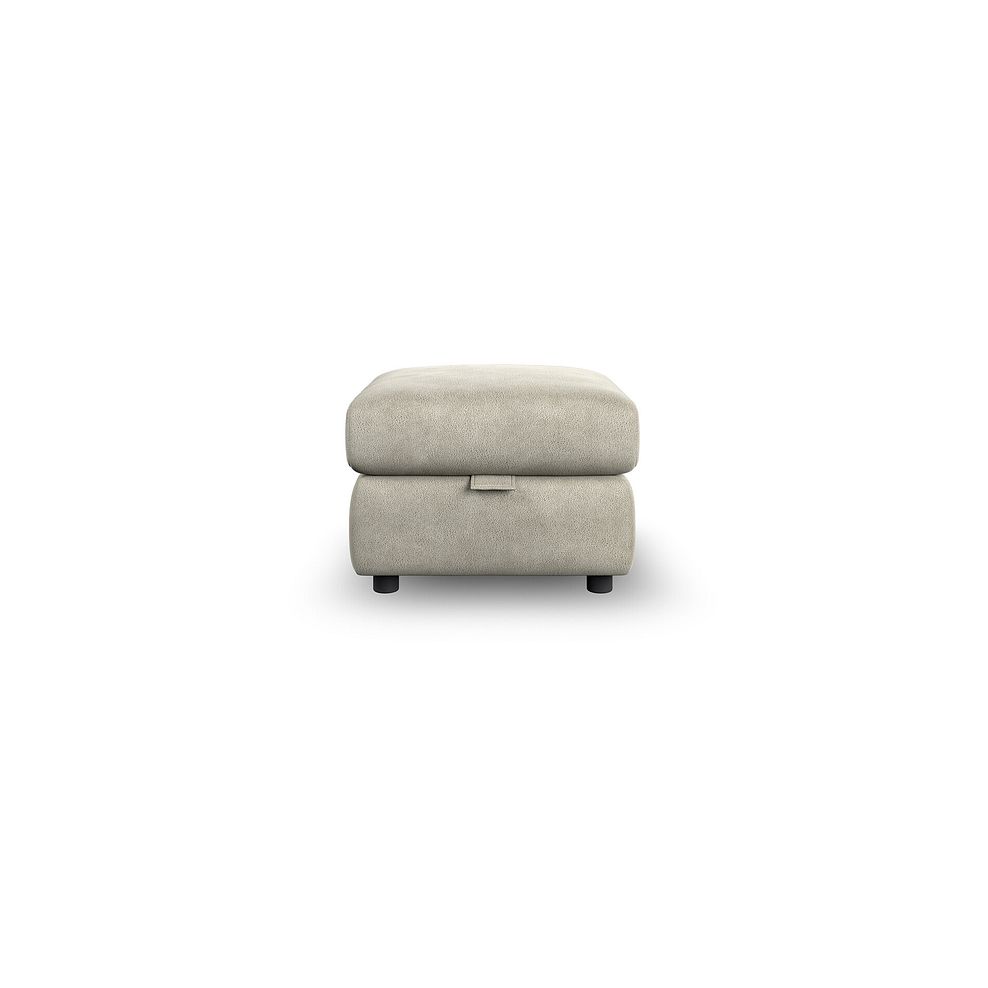 Emerson Storage Footstool in Miller Taupe Fabric 3