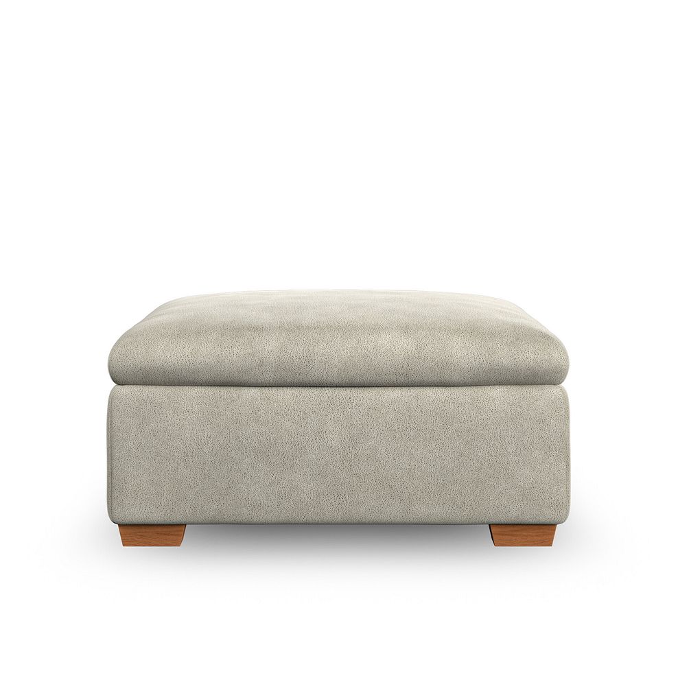 Emerson Storage Footstool in Miller Taupe Fabric 3