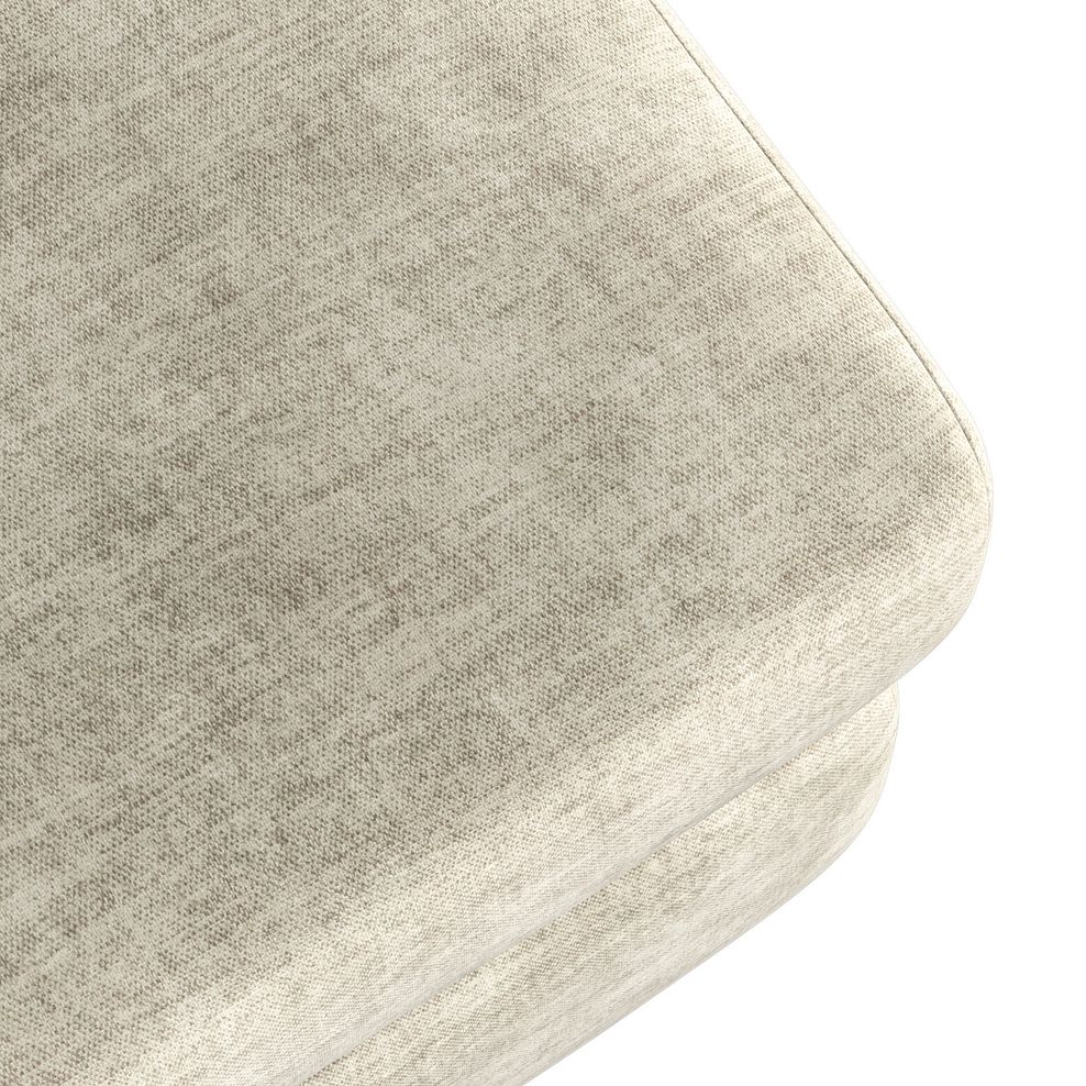Emerson Storage Footstool in Plush Beige Fabric 6