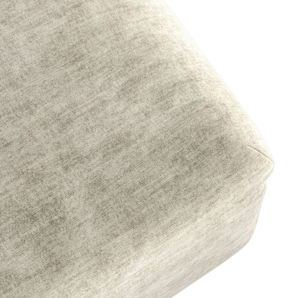 Emerson Storage Footstool in Plush Beige Fabric 6