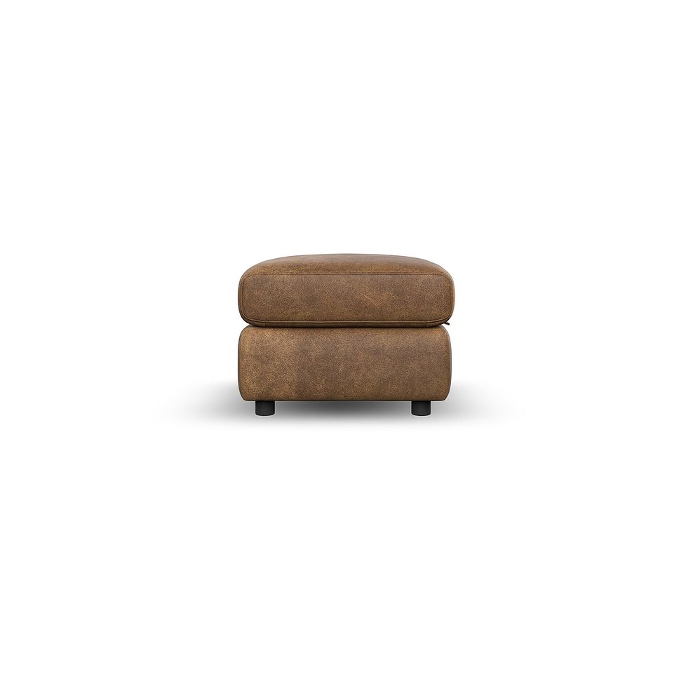 Emerson Storage Footstool in Ranch Brown Fabric 5