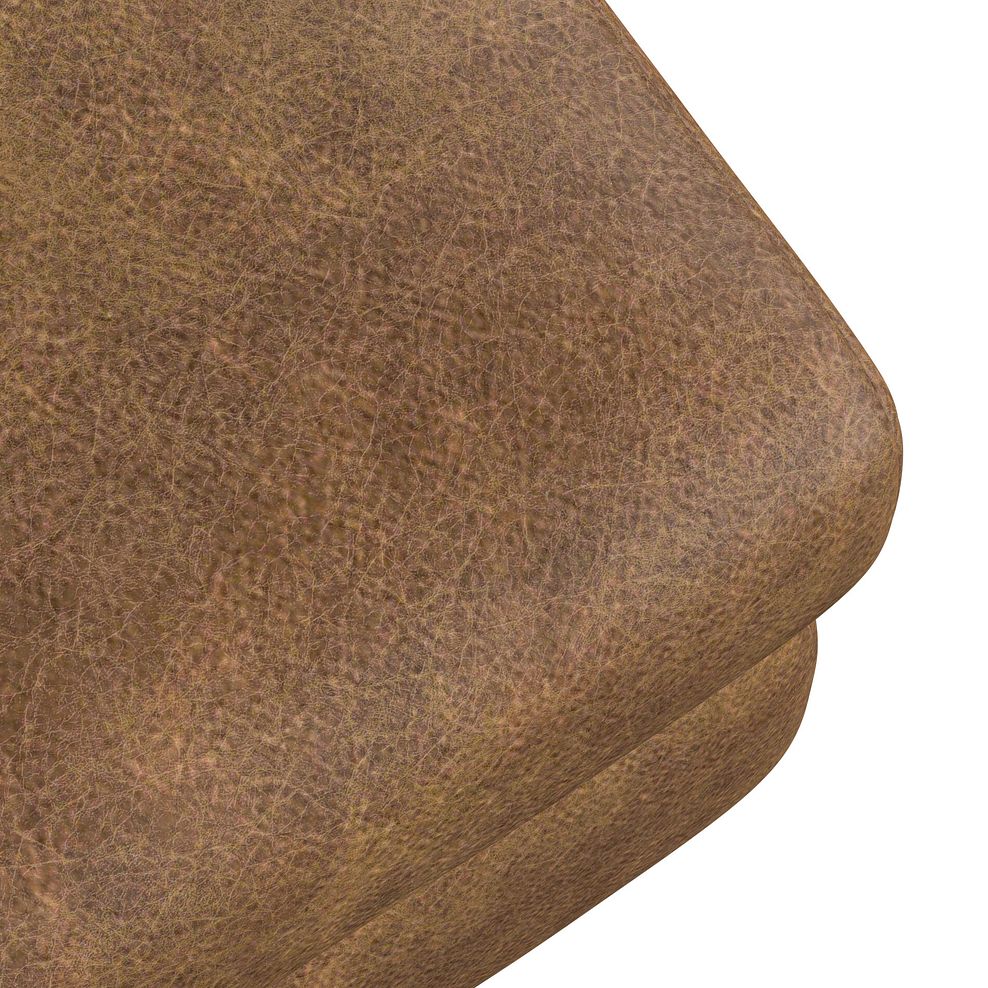 Emerson Storage Footstool in Ranch Brown Fabric 6