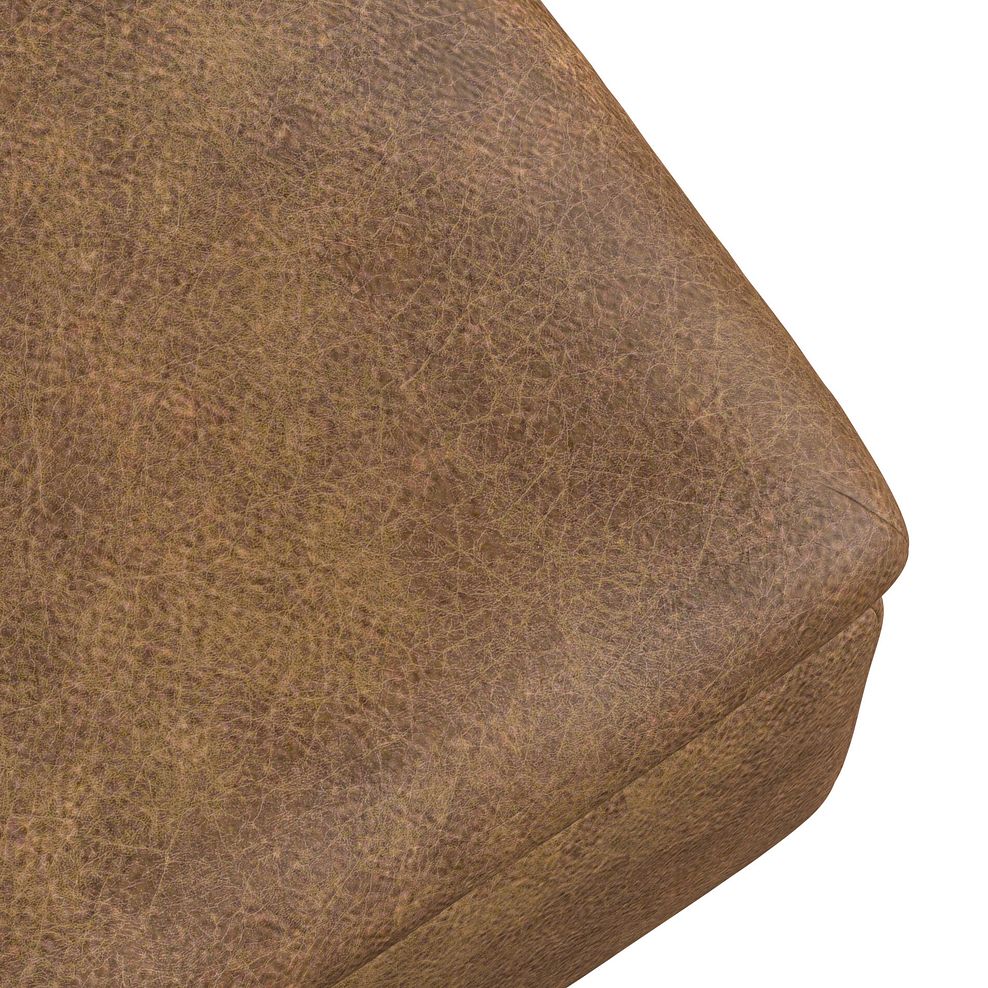 Emerson Storage Footstool in Ranch Brown Fabric 6