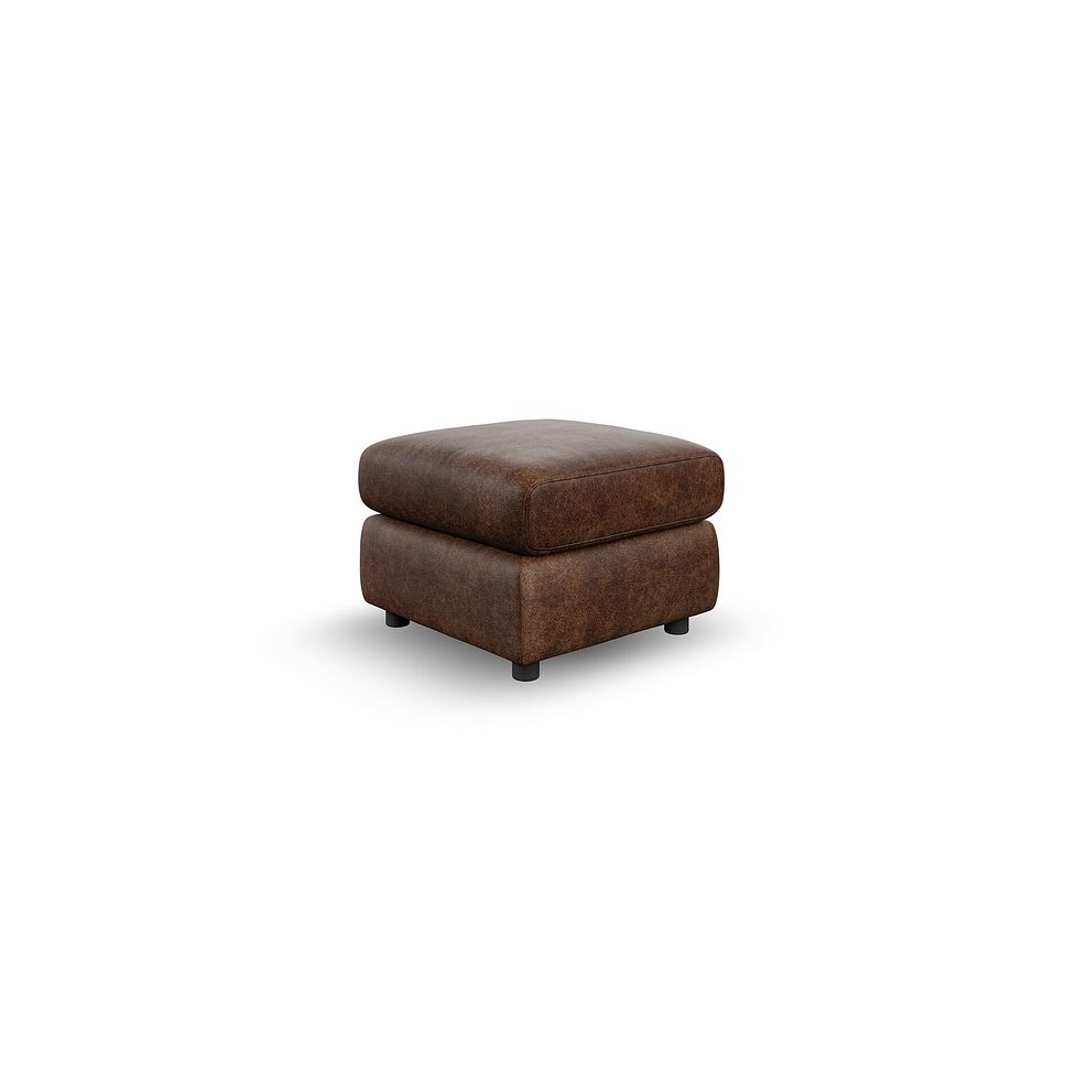 Emerson Storage Footstool in Ranch Dark Brown Fabric 4